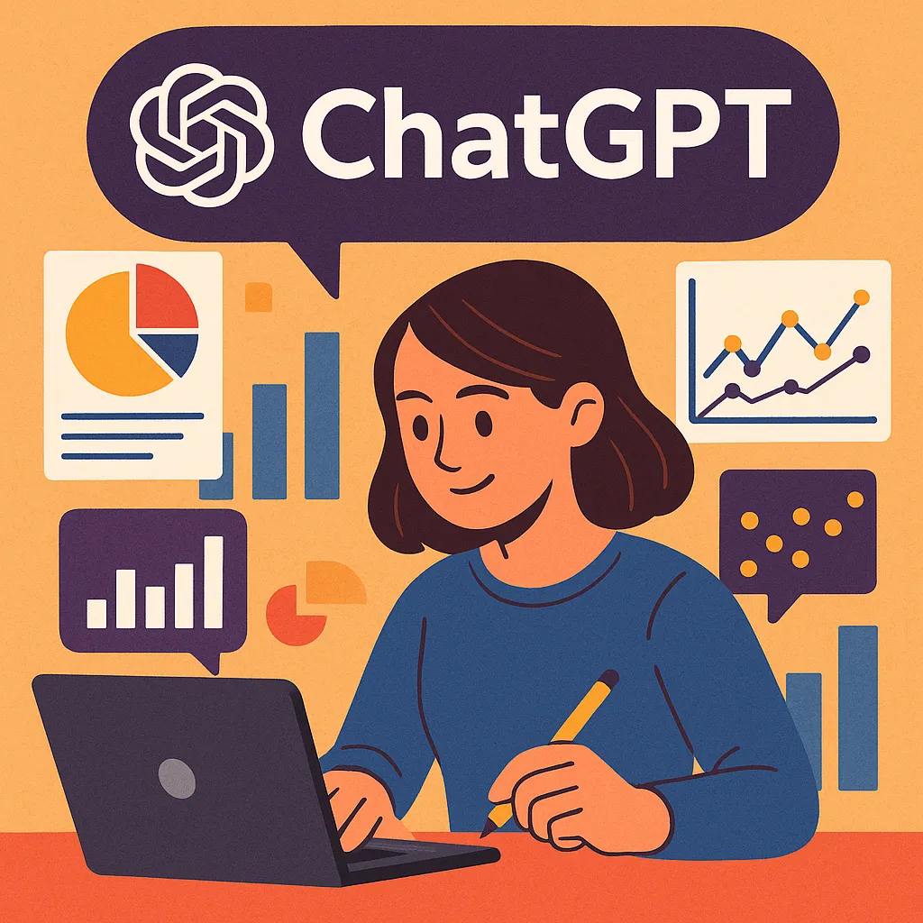 Chat Gptを利用してデータ分析をする人